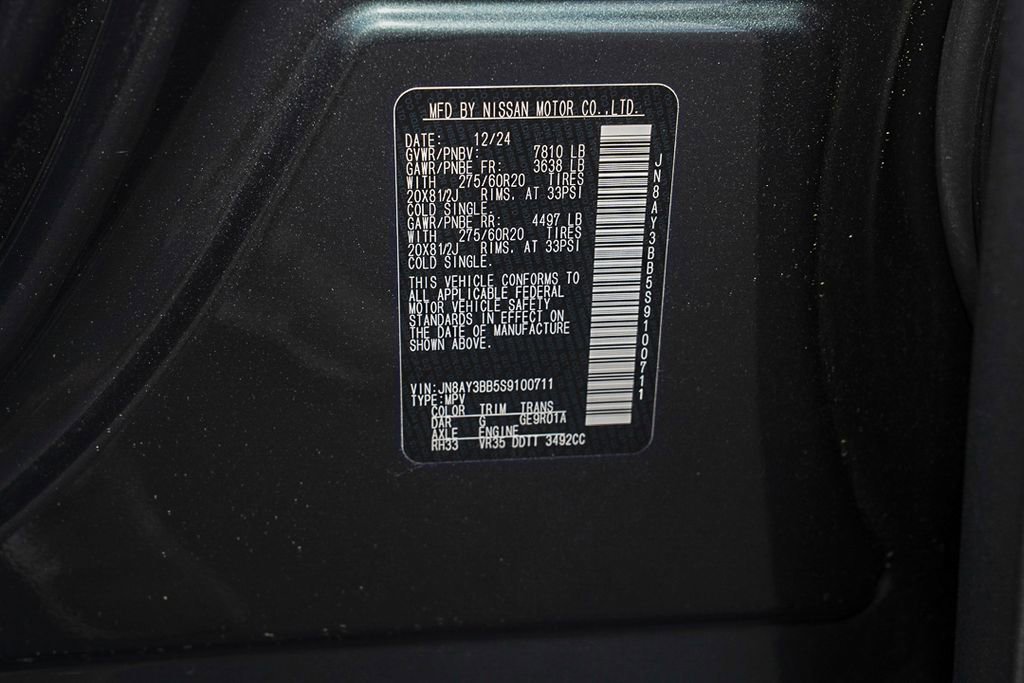 Used 2025 Nissan Armada SL w/ Captain's Chari Seat Package AWD/4WD image 22
