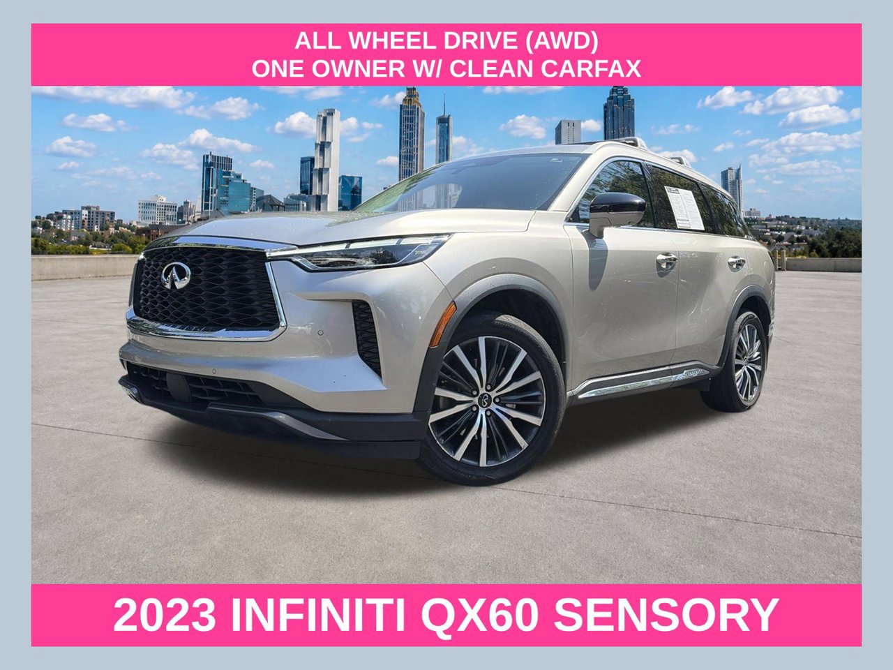Used 2023 INFINITI QX60 Sensory w/ Vision Package AWD/4WD 360° Tour