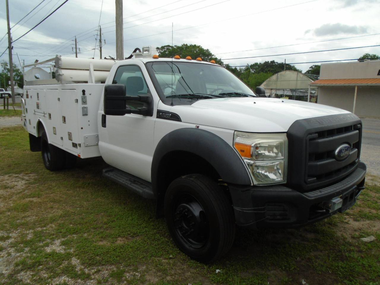 Used 2013 Ford F450 XL w/ Snow Plow Prep Pkg RWD image 3