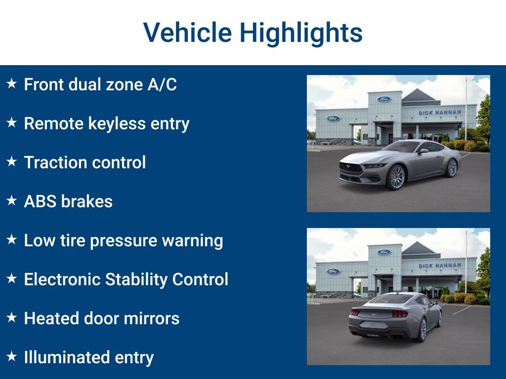 New 2025 Ford Mustang Premium RWD image 3