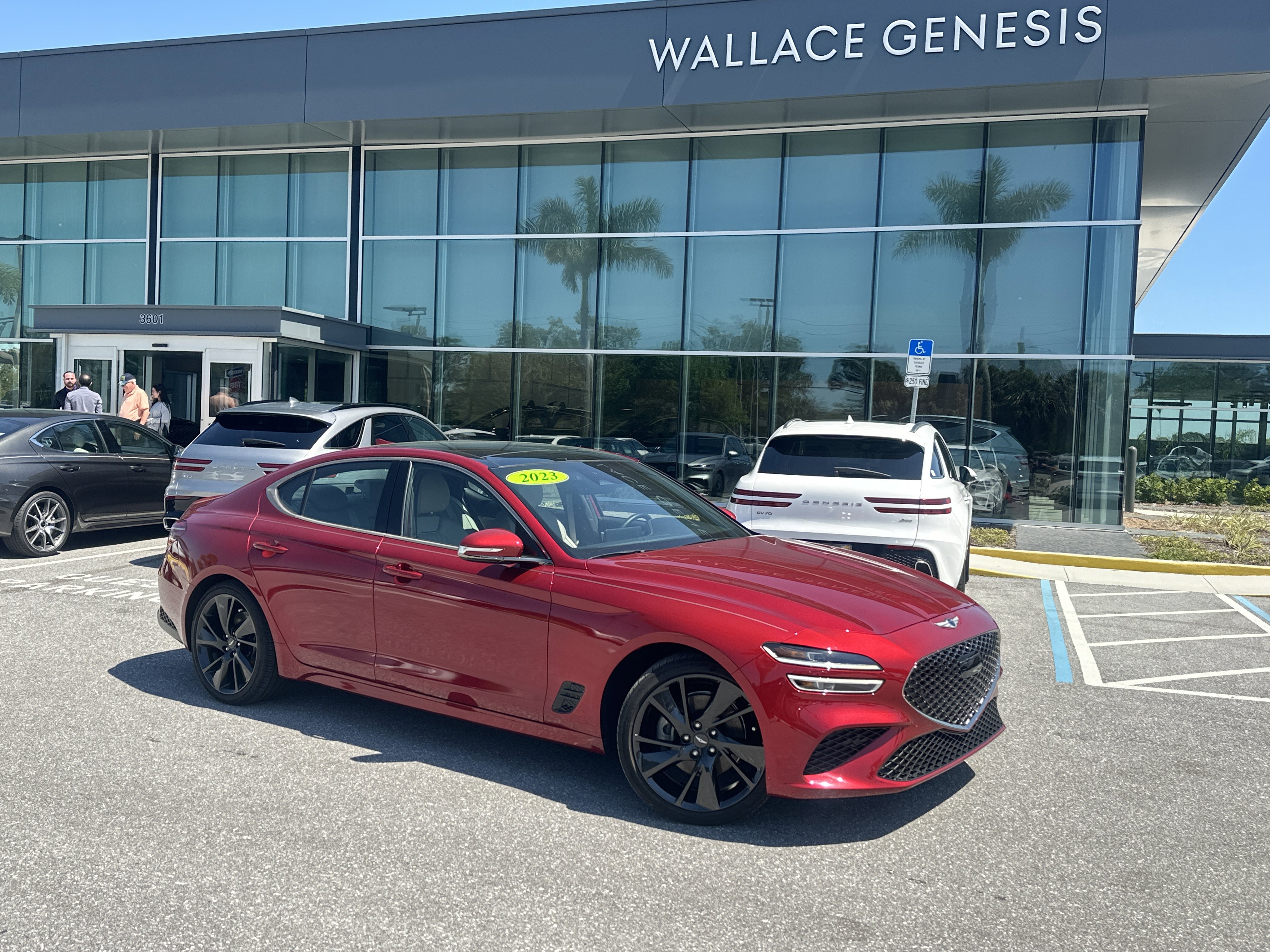 Certified 2023 Genesis G70 2.0T w/ Sport Prestige Package AWD/4WD image 1