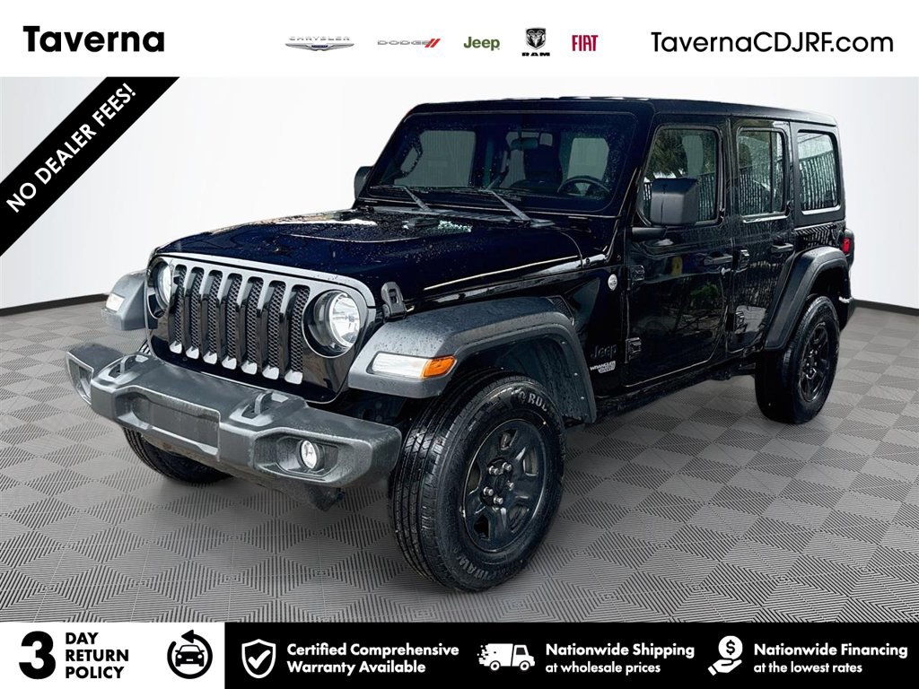 Used 2021 Jeep Wrangler Unlimited Sport AWD/4WD image 1