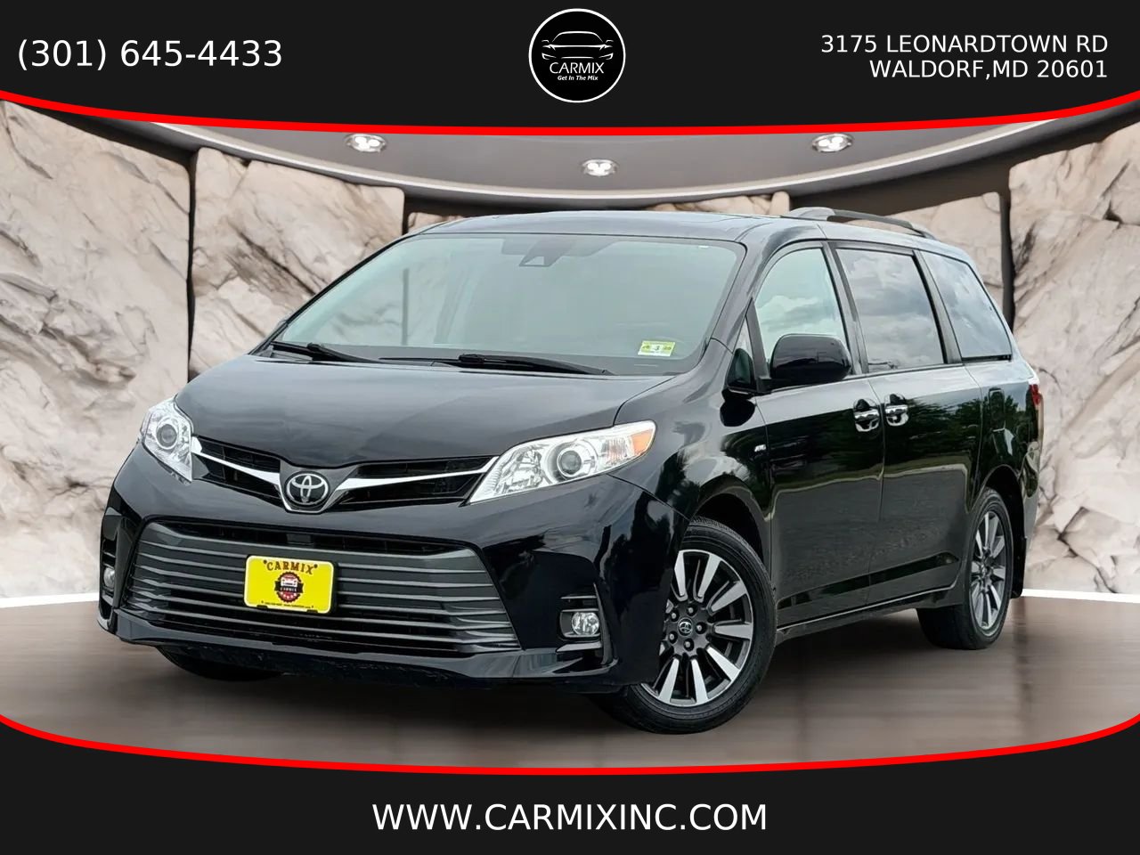 Used 2018 Toyota Sienna XLE w/ XLE Navigation Package AWD/4WD image 1