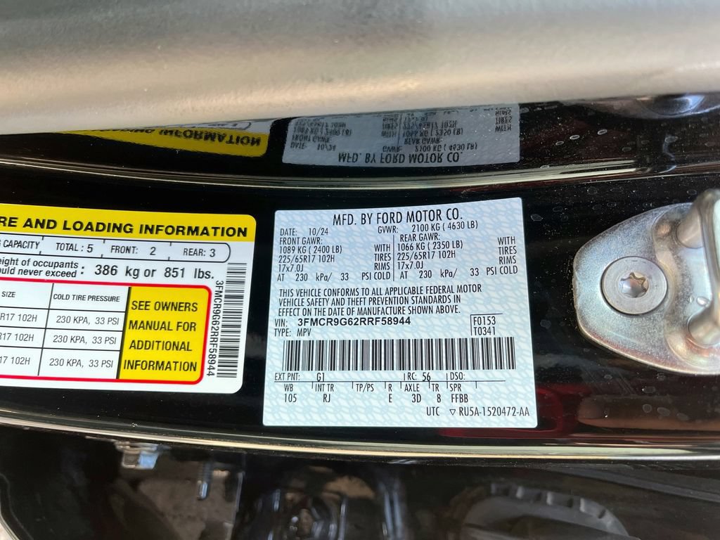 Used 2024 Ford Bronco Sport Heritage w/ Heritage Convenience Package AWD/4WD image 31