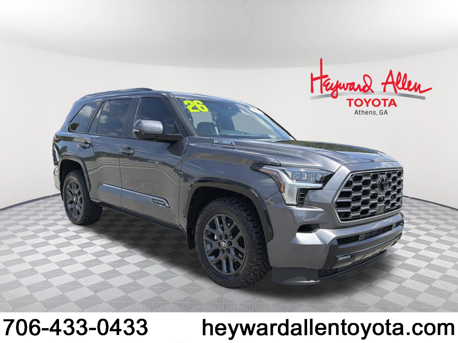 Certified 2026 Toyota Sequoia Platinum AWD/4WD image 1