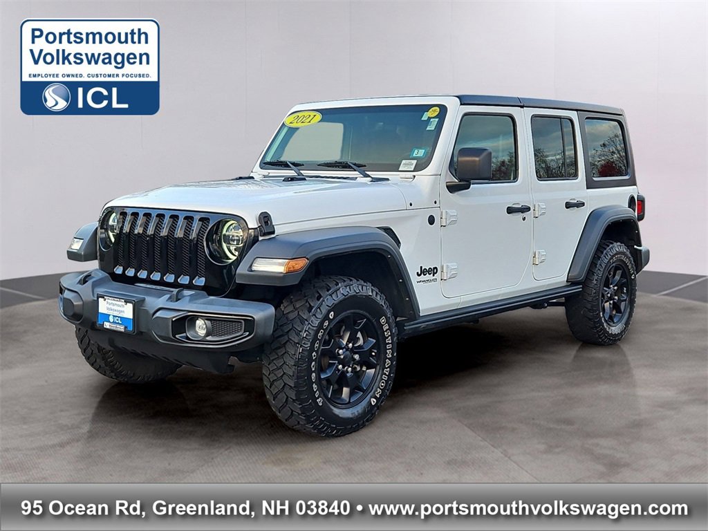 Used 2021 Jeep Wrangler Unlimited Sport image 1