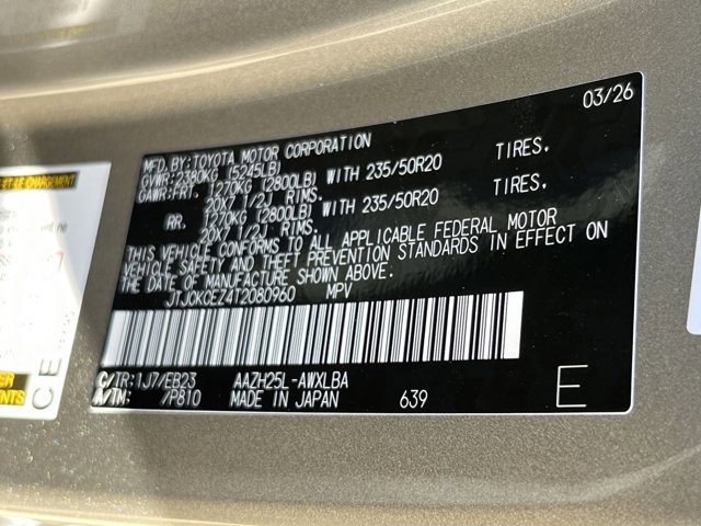 Certified 2026 Lexus NX 350h F Sport AWD/4WD image 29
