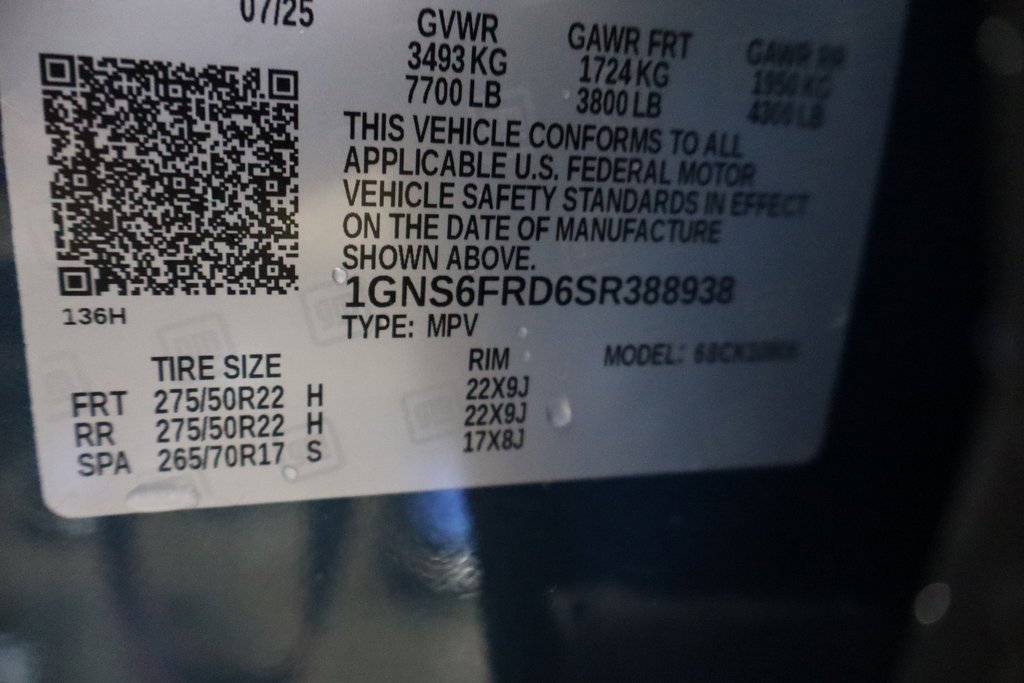 New 2025 Chevrolet Suburban Premier image 36