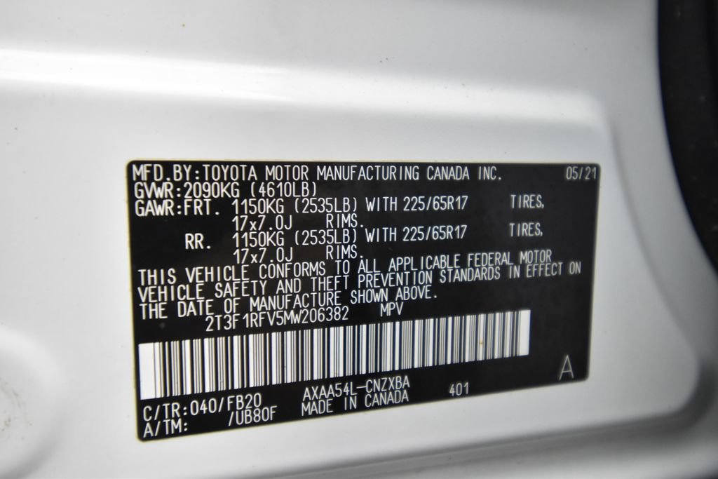 Used 2021 Toyota RAV4 LE AWD/4WD image 27