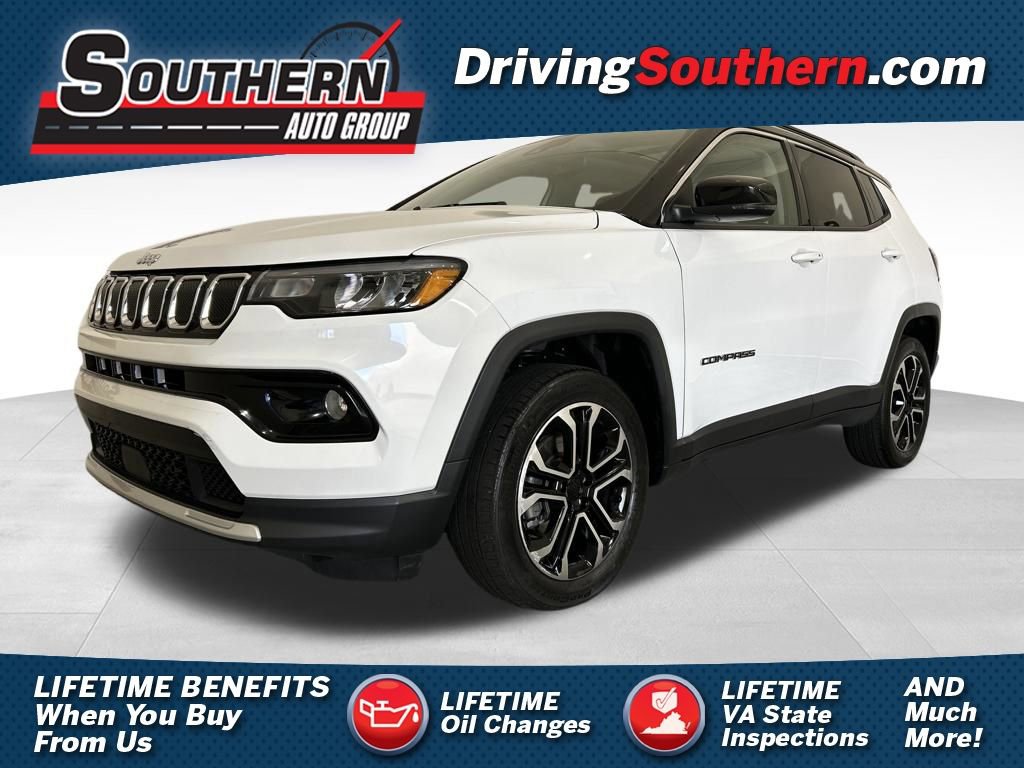 Used 2022 Jeep Compass Limited w/ Sun and Sound Group