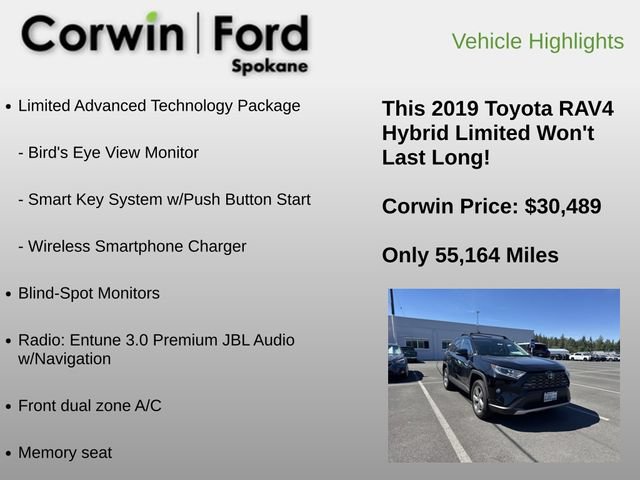 Used 2019 Toyota RAV4 Limited AWD/4WD image 6
