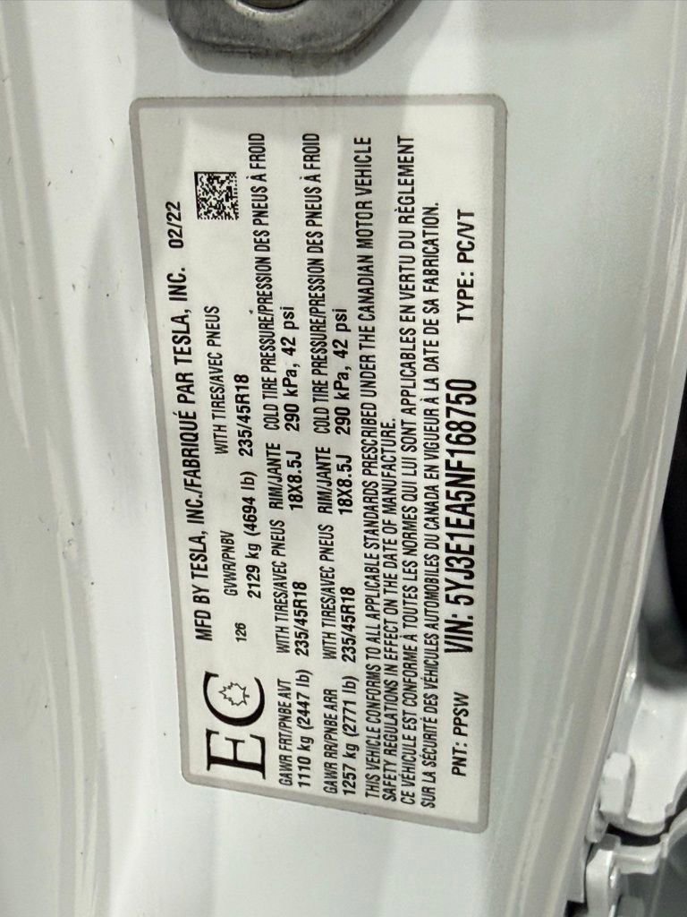 Used 2022 Tesla Model 3 image 38