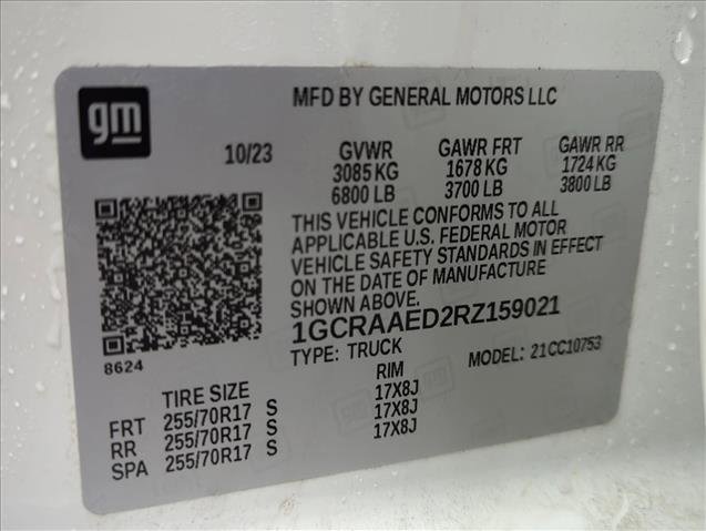 Used 2024 Chevrolet Silverado 1500 W/T w/ WT Value Package image 20