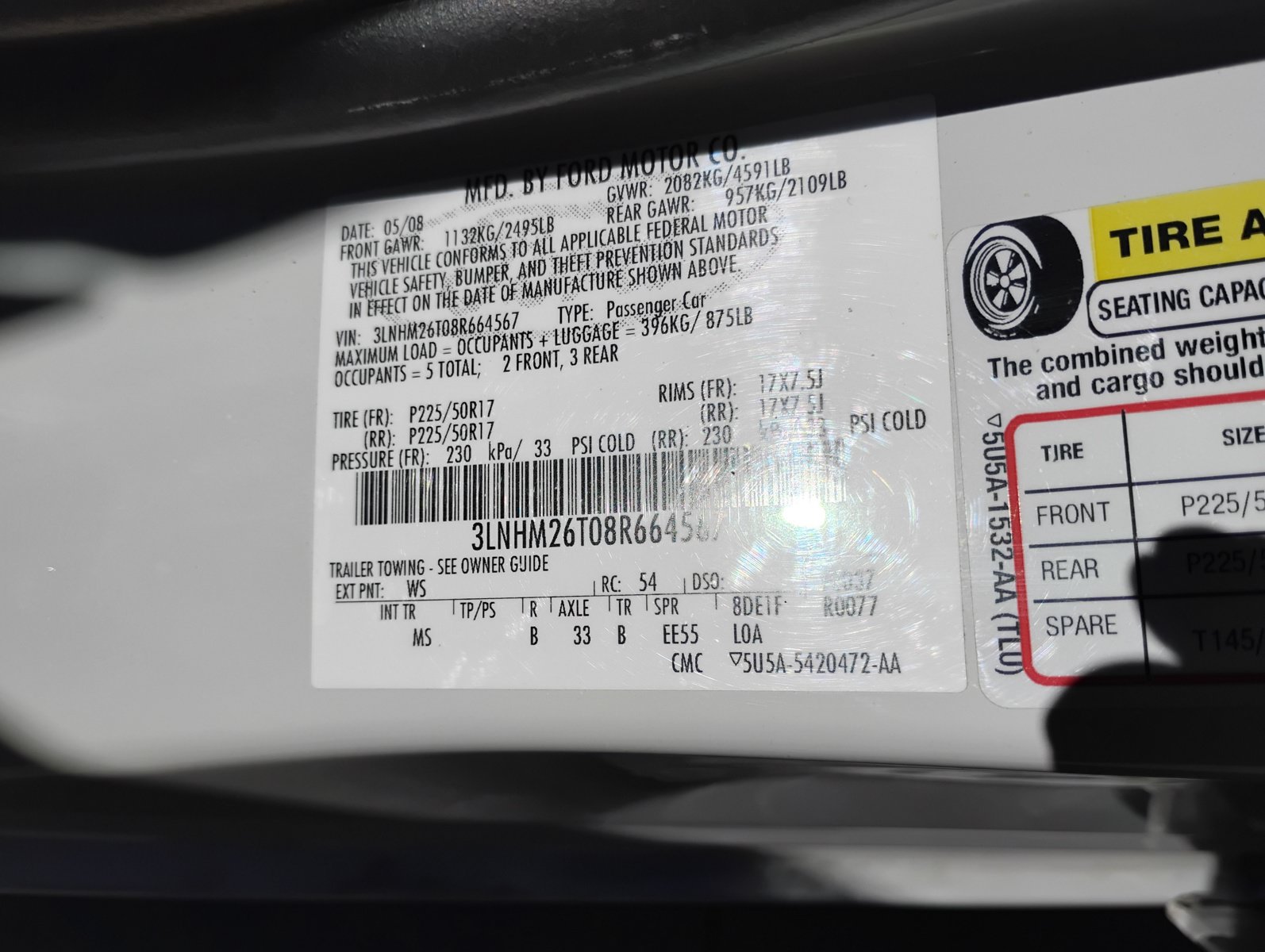 Used 2008 Lincoln MKZ FWD image 30