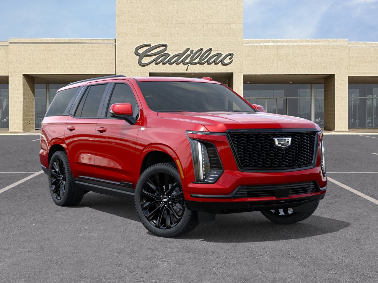 New 2026 Cadillac Escalade Platinum Sport w/ LPO, ONYX Package AWD/4WD image 7