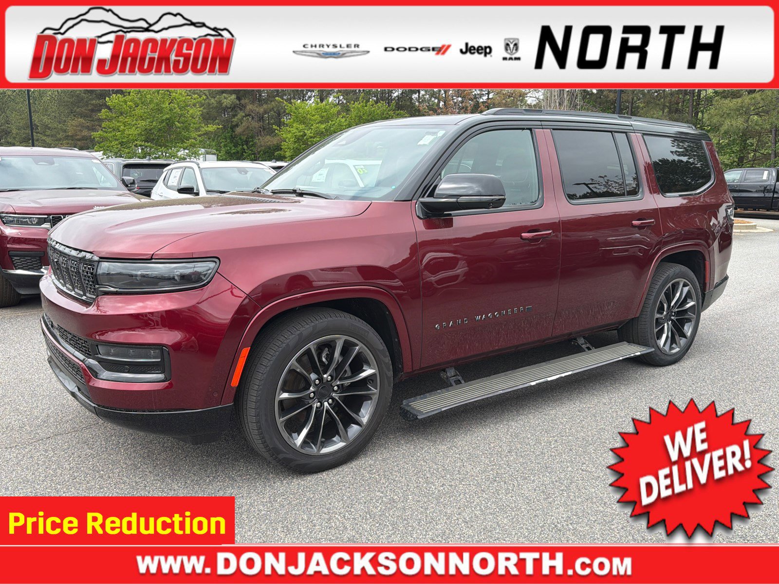Used 2025 Jeep Grand Wagoneer Series II Obsidian w/ Quick Order Packagew 28T