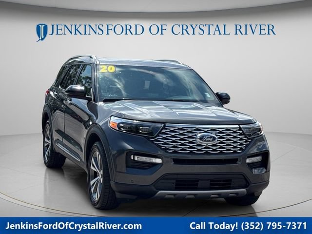 Certified 2020 Ford Explorer Platinum w/ Premium Technology Package