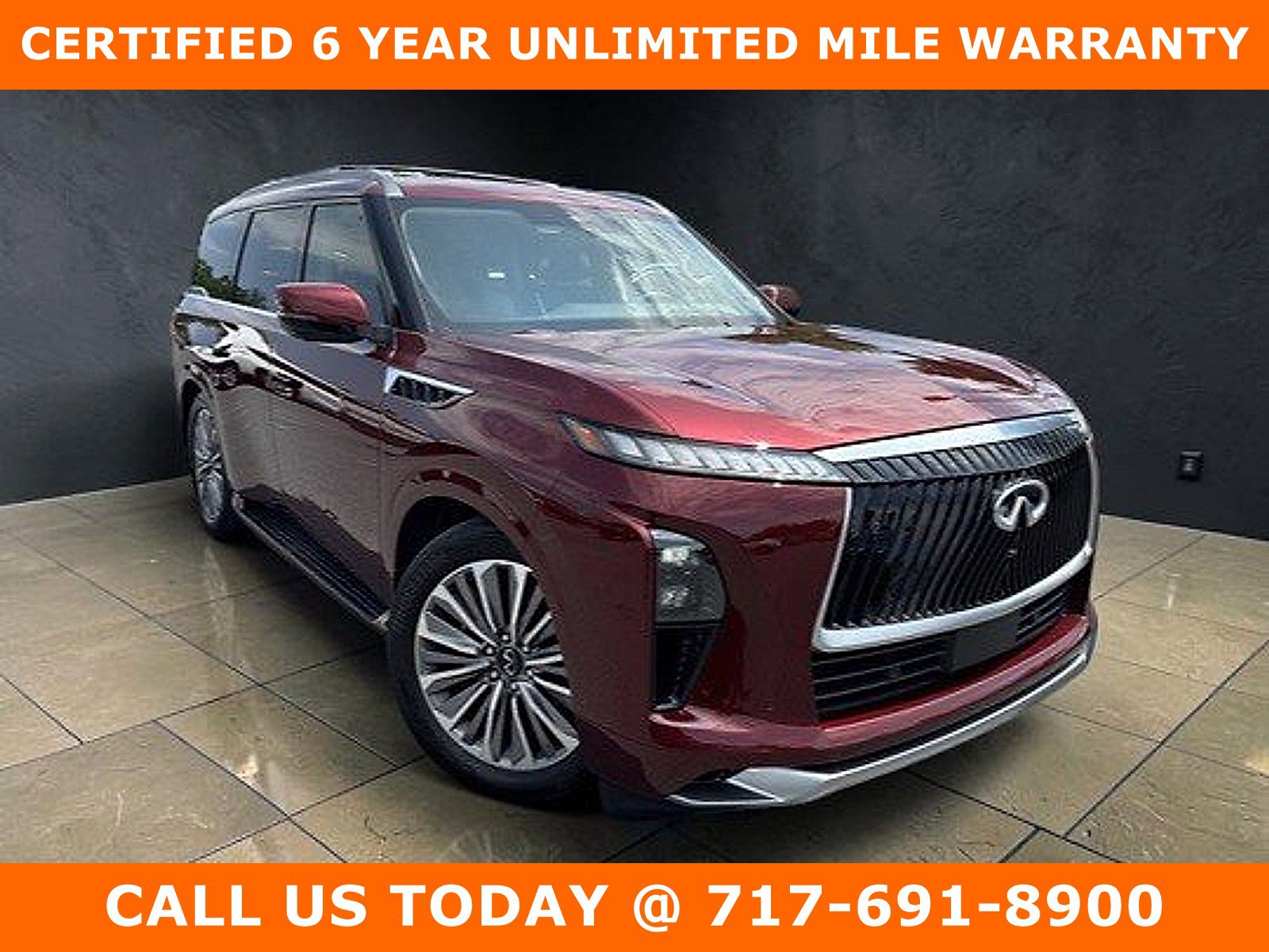 Certified 2025 INFINITI QX80 Sensory w/ Exterior Package AWD/4WD image 1