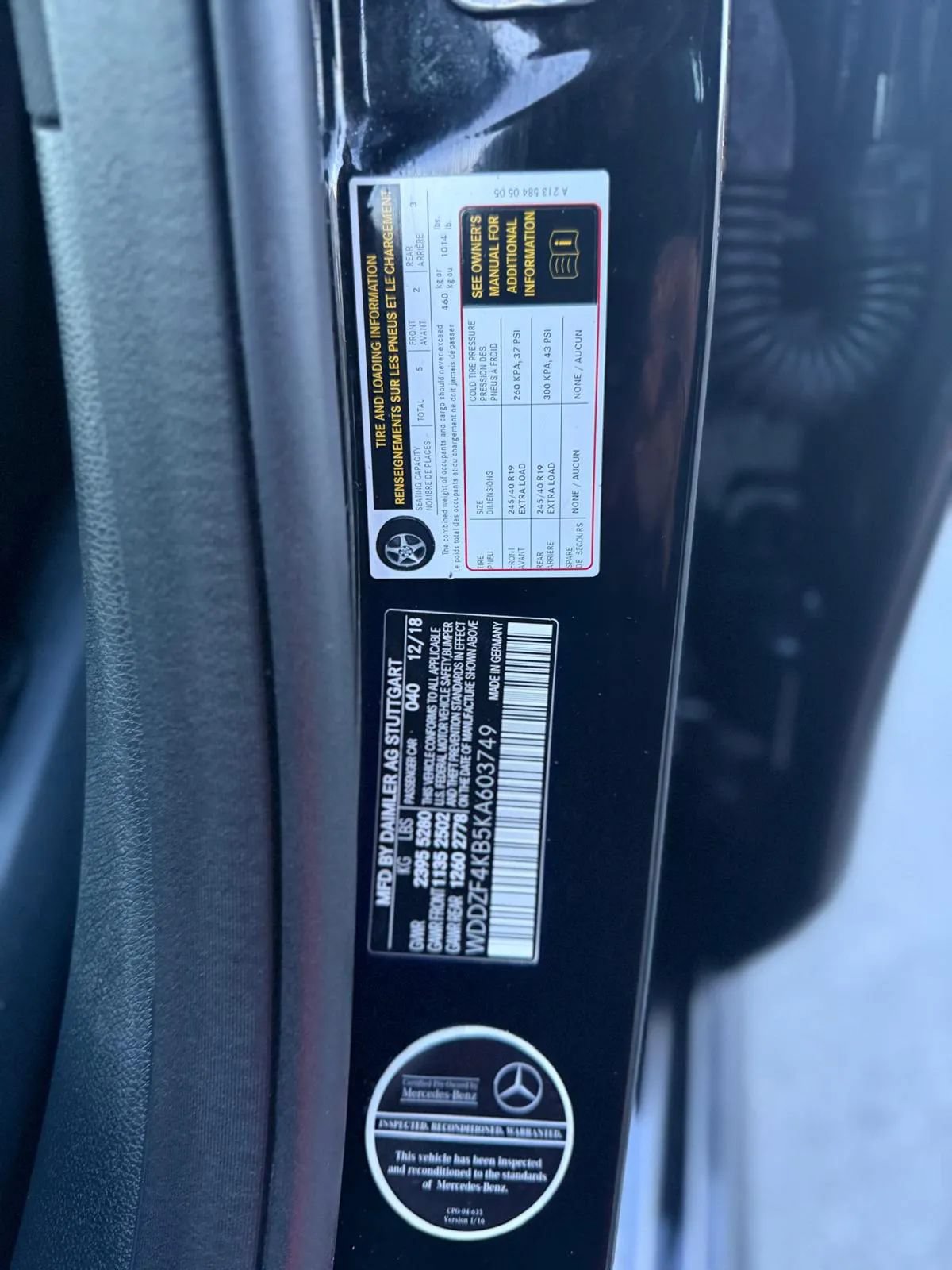 Used 2019 Mercedes-Benz E 300 4MATIC w/ Premium 1 Package image 33