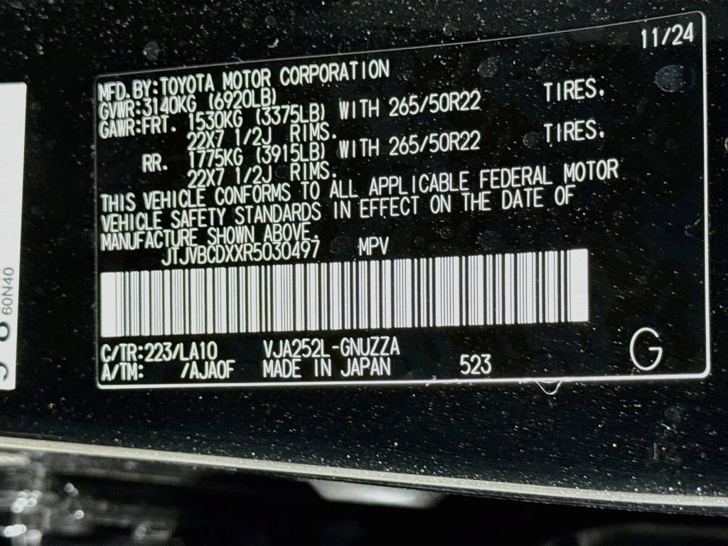 Certified 2024 Lexus GX 550 w/ Accessory Package (Z1) AWD/4WD image 33