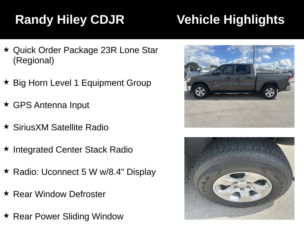 Used 2023 RAM 1500 Lone Star AWD/4WD image 5