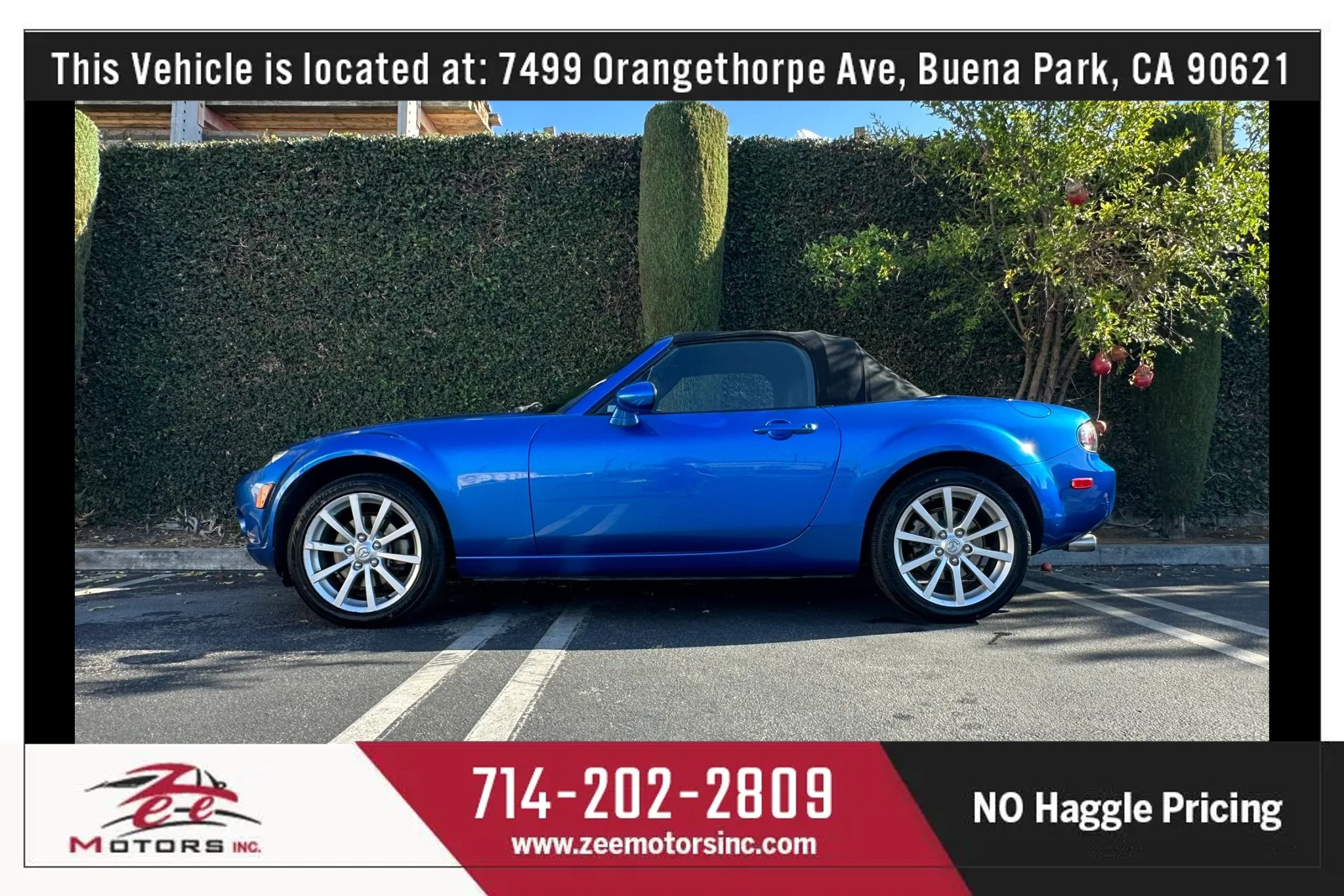 Used 2006 MAZDA MX-5 Miata Grand Touring w/ Premium Pkg RWD image 12