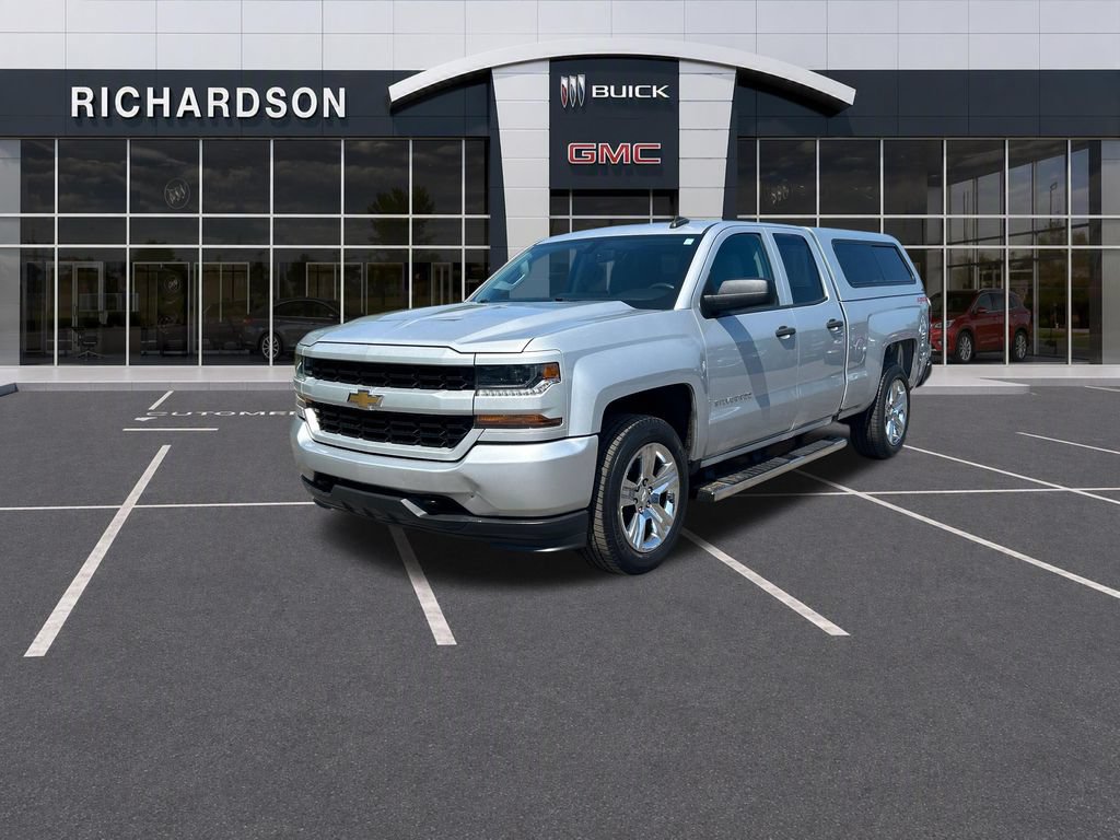 Used 2018 Chevrolet Silverado 1500 Custom w/ Custom Value Package AWD/4WD image 1
