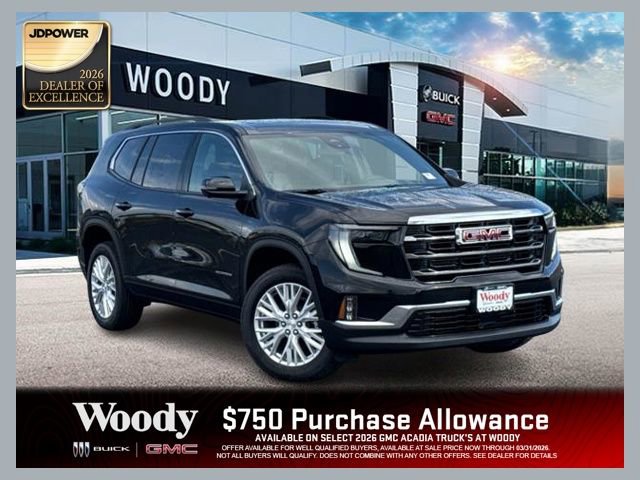 New 2026 GMC Acadia Elevation w/ Elevation Premium Package