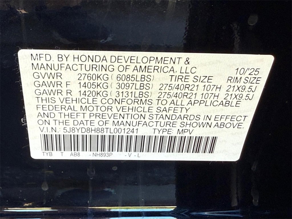 New 2026 Acura MDX Type S image 17