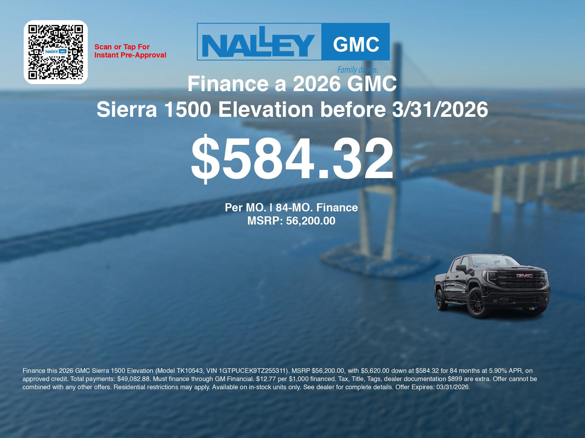 New 2026 GMC Sierra 1500 Elevation w/ Elevation Select Package image 7