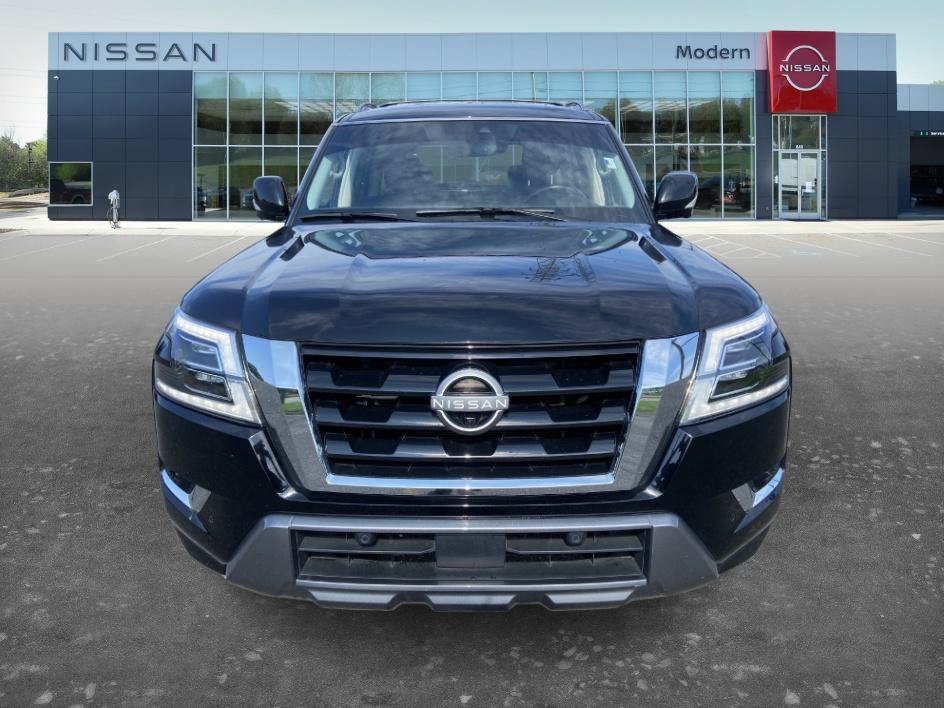 Used 2023 Nissan Armada SL w/ Captain's Chairs Package RWD video 2