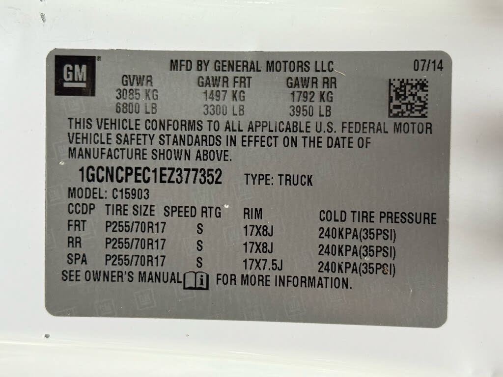 Used 2014 Chevrolet Silverado 1500 W/T w/ WT Fleet Convenience Package RWD image 32