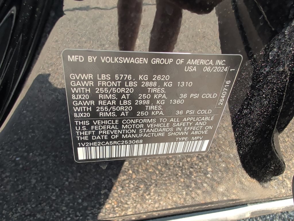 Used 2024 Volkswagen Atlas Cross Sport SE AWD/4WD image 28