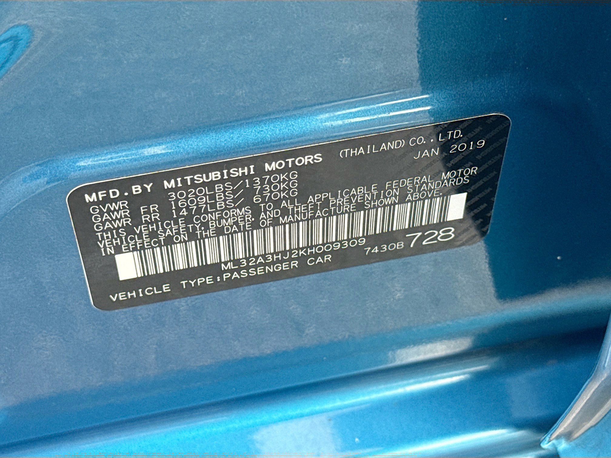 Used 2019 Mitsubishi Mirage ES image 36