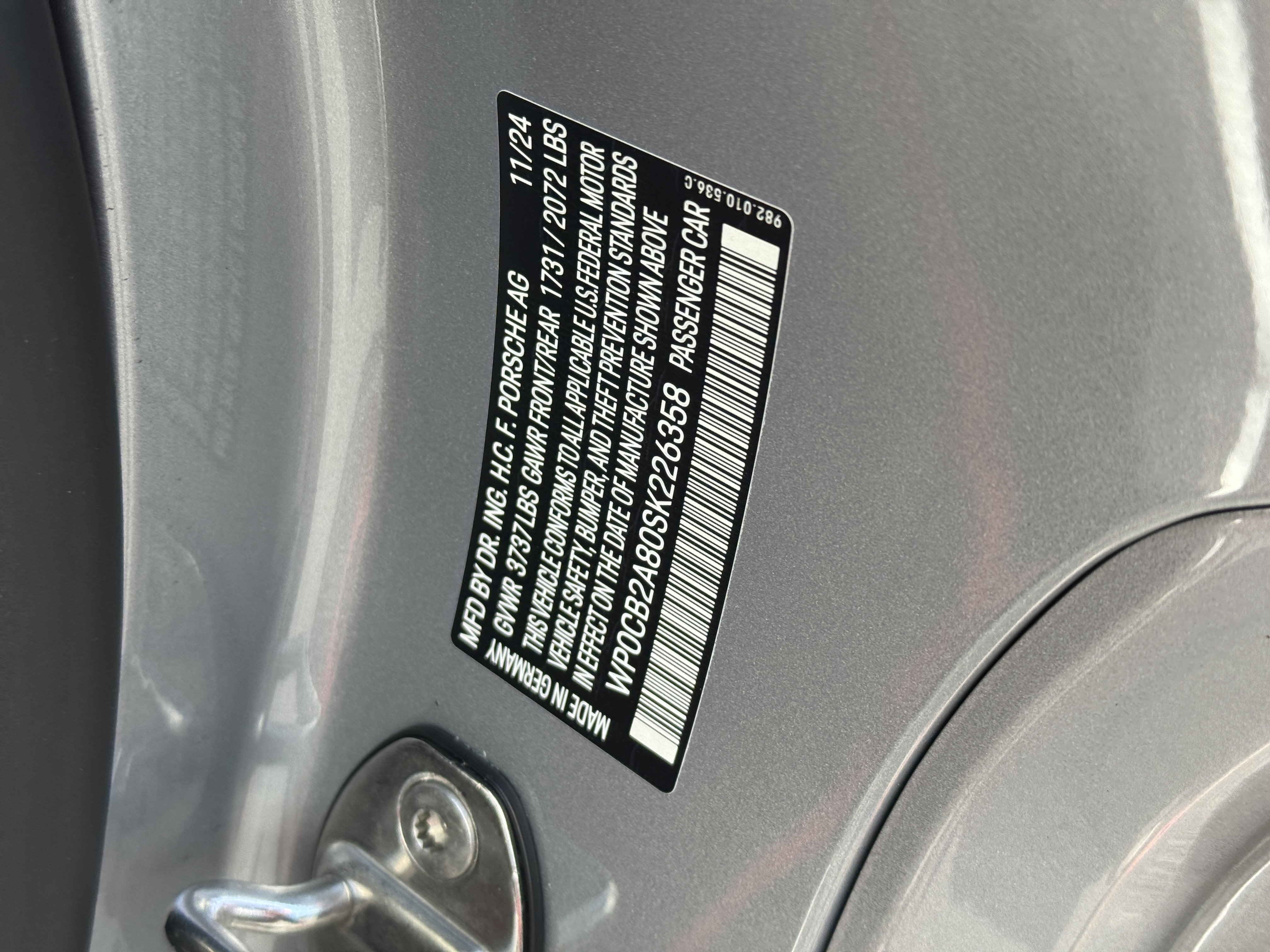 Certified 2025 Porsche 718 Boxster S image 30
