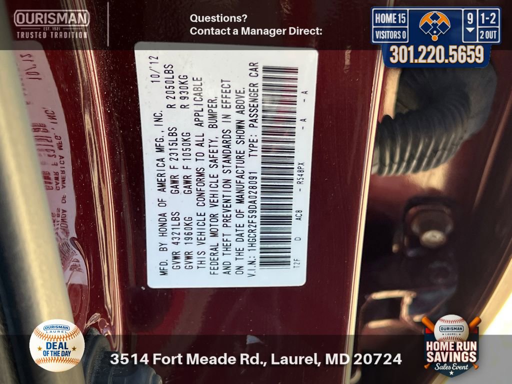 Used 2013 Honda Accord Sport image 26