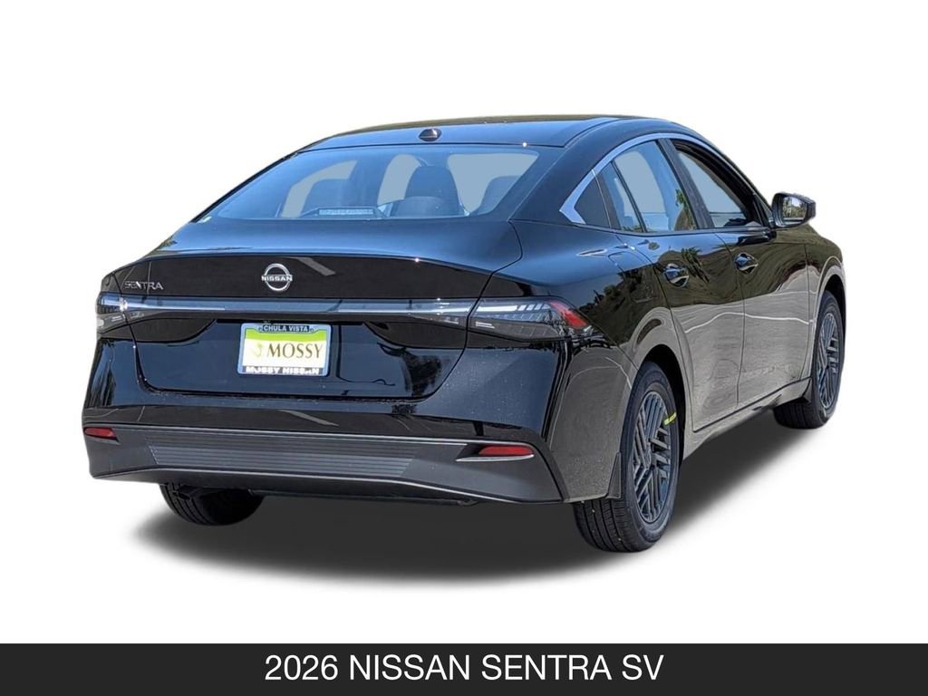 New 2026 Nissan Sentra SV w/ Floor Mat Package FWD image 8