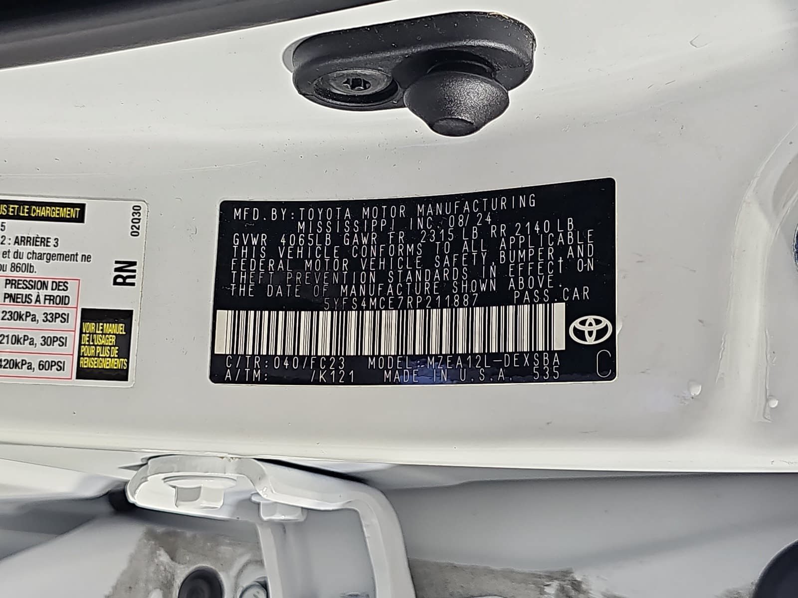 Used 2024 Toyota Corolla SE FWD image 31