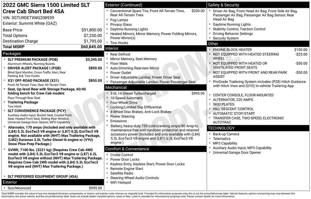 Certified 2022 GMC Sierra 1500 SLT w/ SLT Premium Package image 4