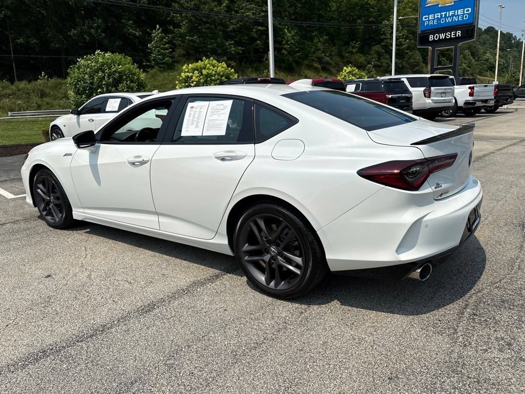 Used 2025 Acura TLX w/ A-SPEC Package AWD/4WD image 4