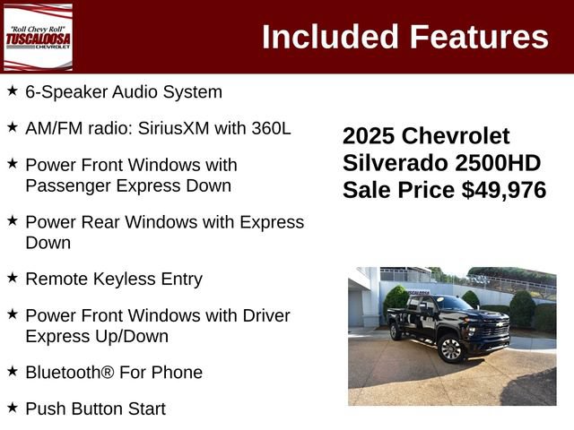 Used 2025 Chevrolet Silverado 2500 Custom AWD/4WD image 12