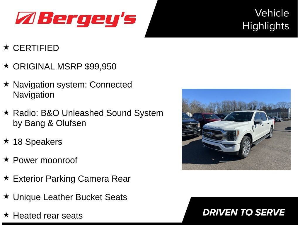 Certified 2022 Ford F150 Limited image 5