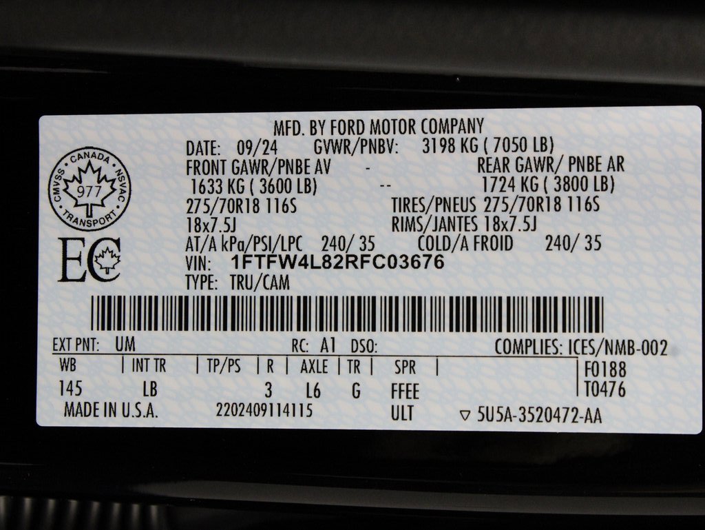 Used 2024 Ford F150 Tremor w/ Tow/Haul Package image 74