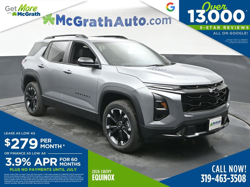 New 2026 Chevrolet Equinox RS w/ Convenience Package III image 1