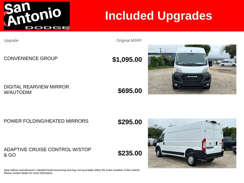New 2027 RAM ProMaster 2500 w/ Convenience Group FWD image 6