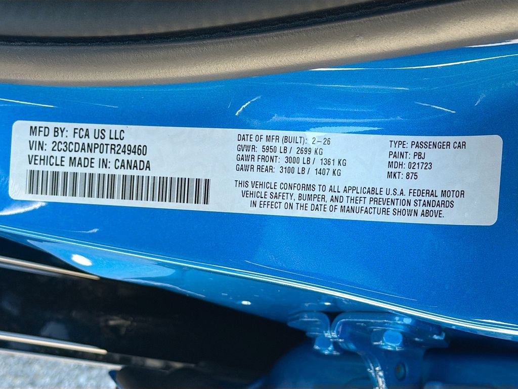 New 2026 Dodge Charger R/T w/ Performance Handling Group AWD/4WD image 40