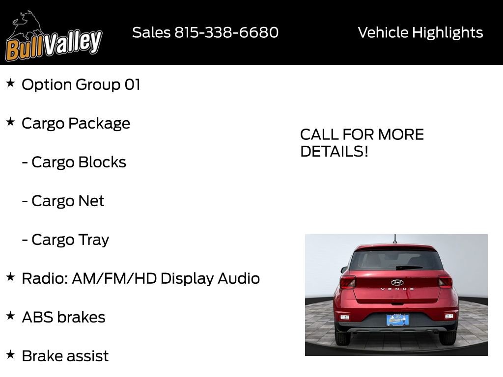 Used 2023 Hyundai Venue SE w/ Cargo Package FWD image 9
