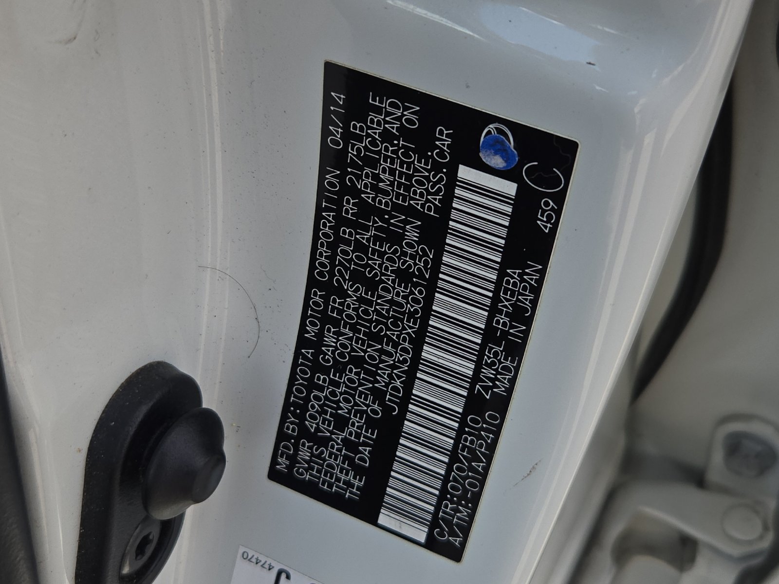 Used 2014 Toyota Prius Prime Plug-In Hybrid FWD image 26