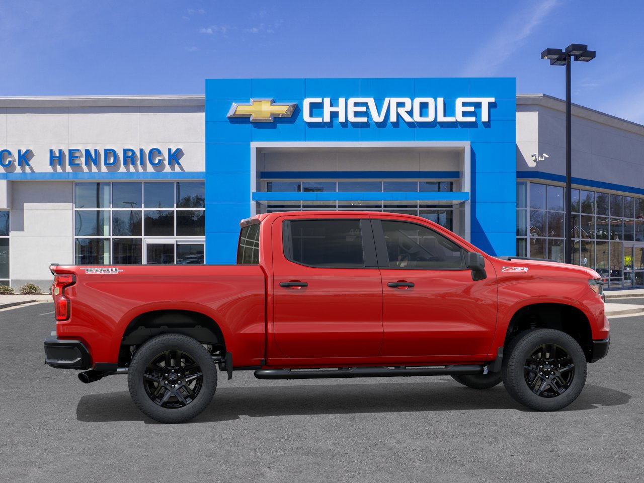 New 2026 Chevrolet Silverado 1500 Custom Trail Boss w/ Turbomax Blackout Package AWD/4WD image 7
