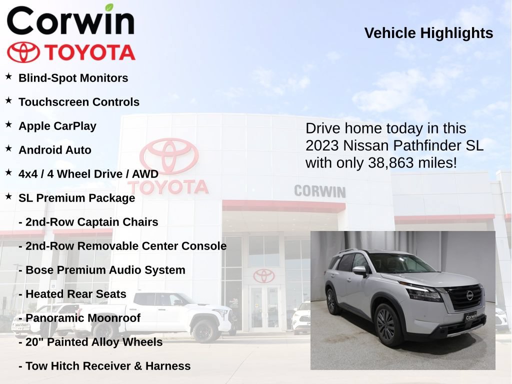 Used 2023 Nissan Pathfinder SL w/ SL Premium Package AWD/4WD image 6